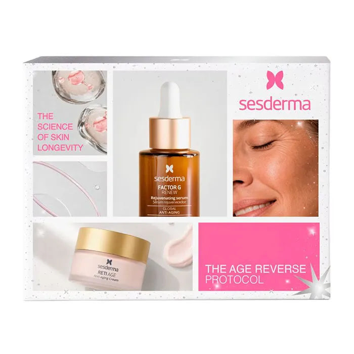  crema retinol para la noche y serum antiedad para mañana o noche.&nbsp;

Ayuda a mejorar la apariencia de arrugas, firmeza, elasticidad e hidratación.