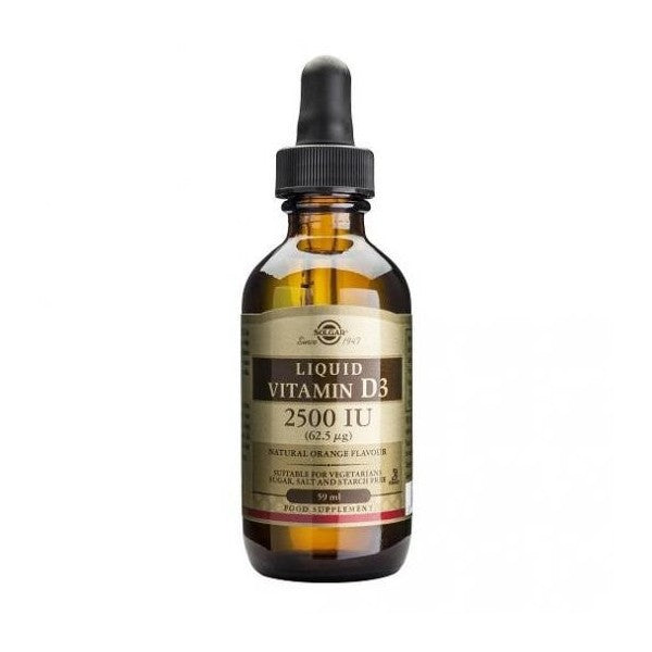 VITAMINA D3 LIQUIDA SOLGAR 2500 IU