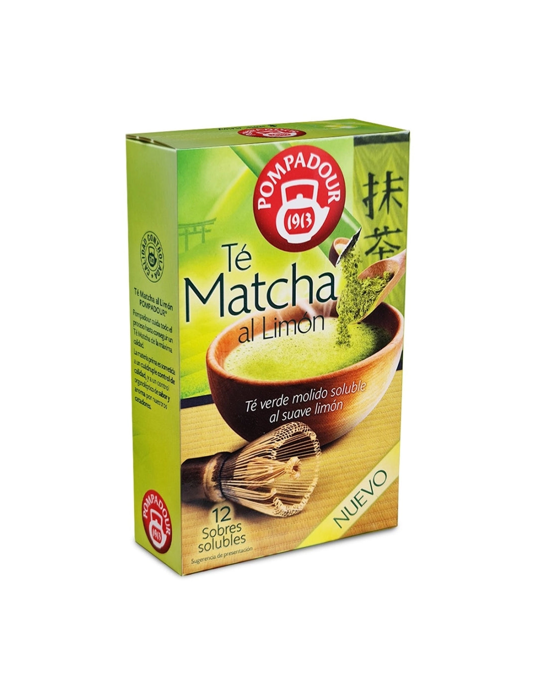 TE VERDE MATCHA AL LIMON INFUSIONES