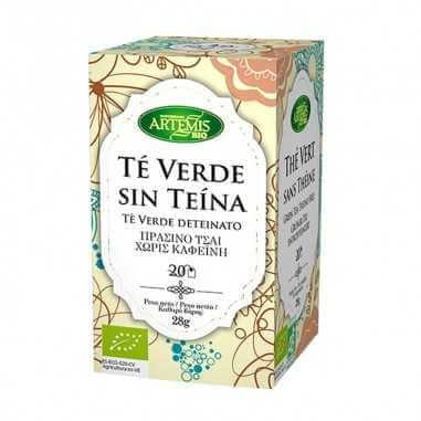 El mejor té verde ecológico certificado, tratado con un método certificado para extraer la teína, que mantiene toda su calidad y sabor,&nbsp;sin los efectos estimulantes de la teína.