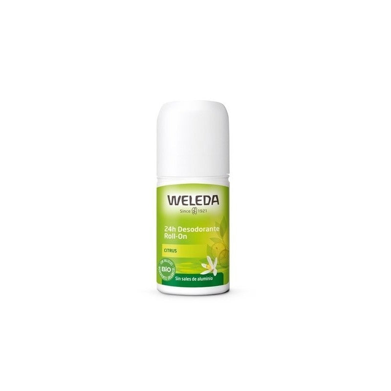 WELEDA DESODORANTE CITRUS ROLL-ON 24 HORAS. 100% NATURAL
