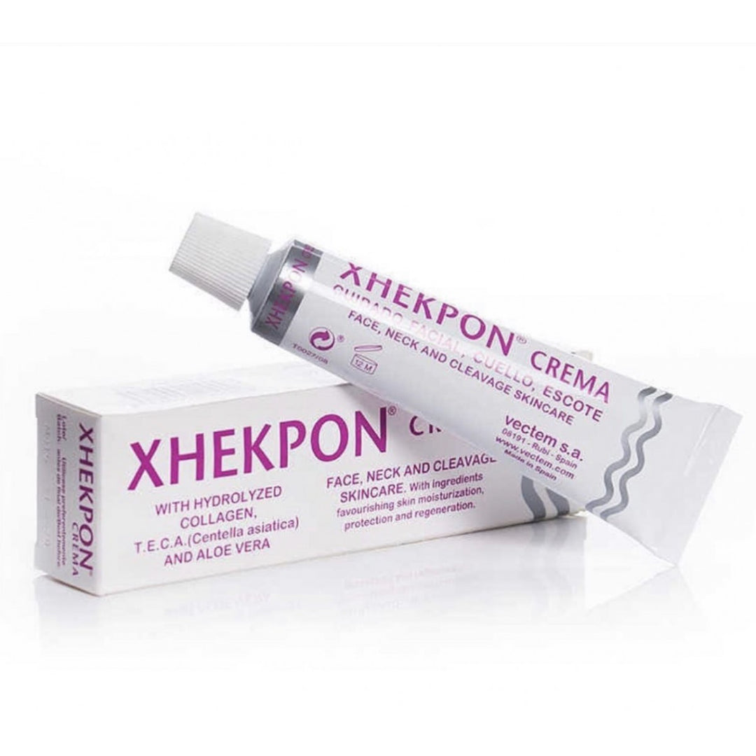 composición a base de colágeno encargado de hidratar y regenerar las células de tu piel, aloe vera y centella asiática, esta crema facial reduce y previene la aparición de arrugas.